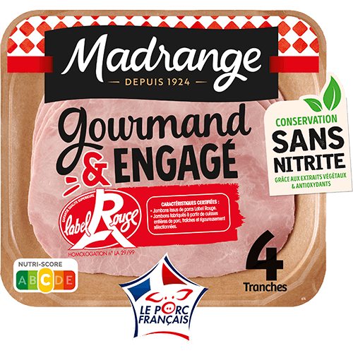 Jambon Gourmand & Engagé Label Rouge