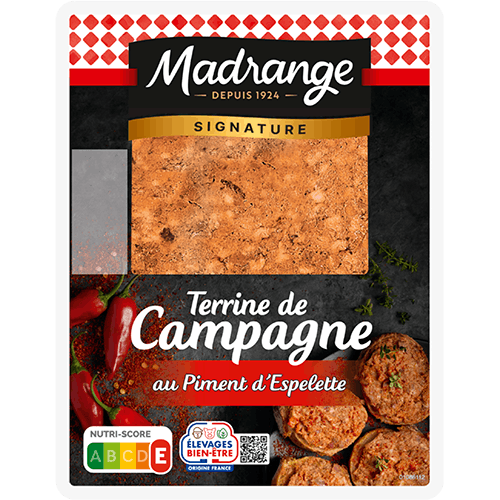 Terrine de Campagne au Piment d&rsquo;Espelette AOP