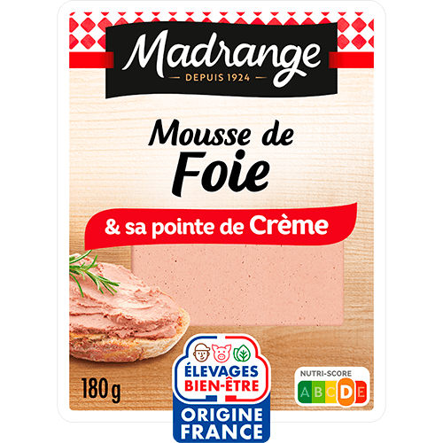 Mousse de foie et sa pointe de crème