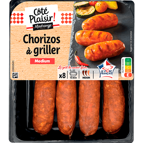 Chorizos à griller medium