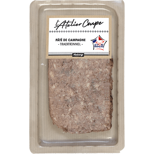 Pâté de campagne traditionnel l&rsquo;Atelier Coupe